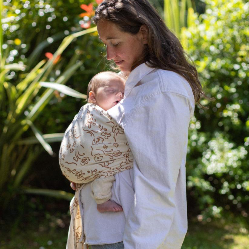 Porte bébé Sling Hortensia