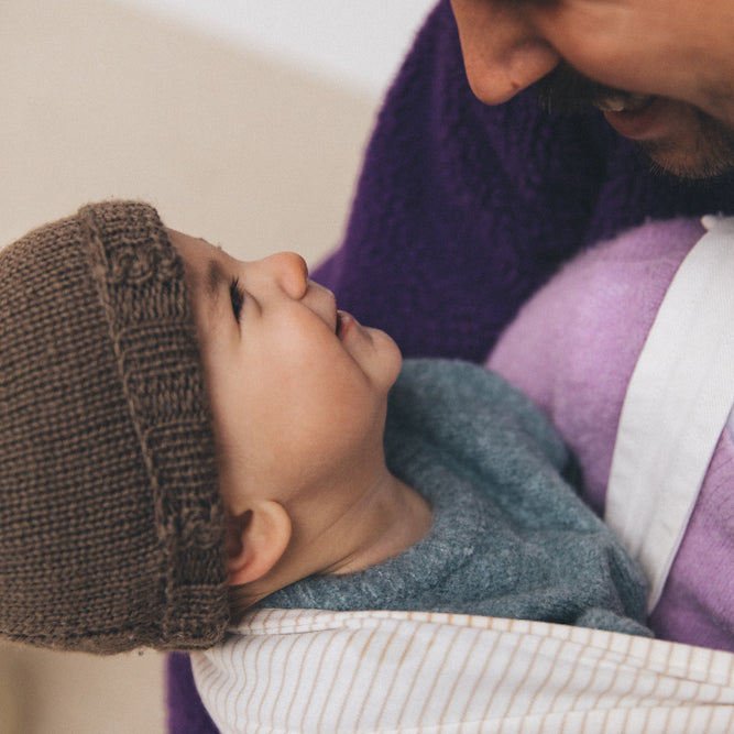 Echarpe de portage Sling Stripes Nude