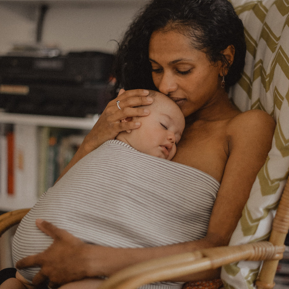 bandeau peau a peau easy lover stripes studio romeo