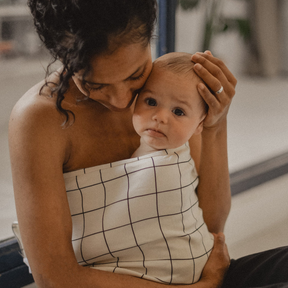 Easy lover bandeau peau a peau geometric studio romeo