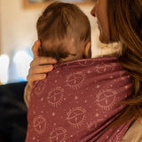 Porte-bébé sans noeud - Céleste