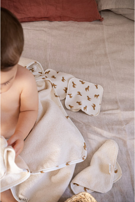 Petites lingettes gants Zebra