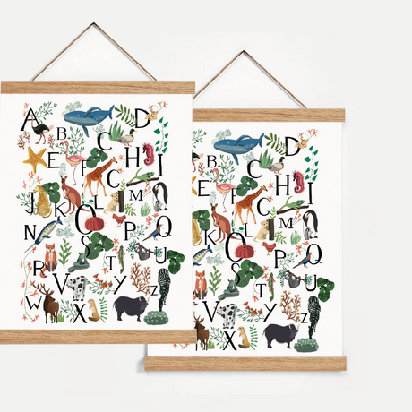 Abécédaire des Animaux - Affiche Prélude x Studio Romeo