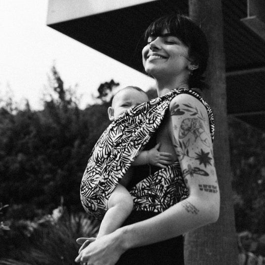 porte bebe sans noeud duo palm studio romeo 